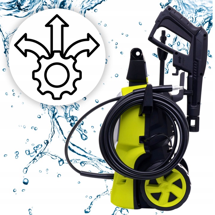 MYJKA CIŚNIENIOWA 250 BAR MOCNA POMPA INDUKCJA ZESTAW PŁYN KARCHER XL 2500W