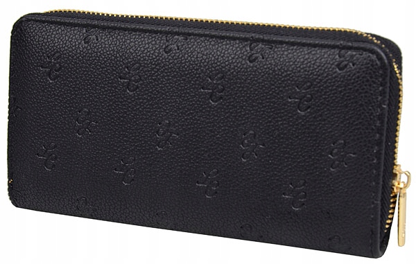 Portfel Damski Młodzieżowy LuluCastagnette Piórnik na prezent czarny