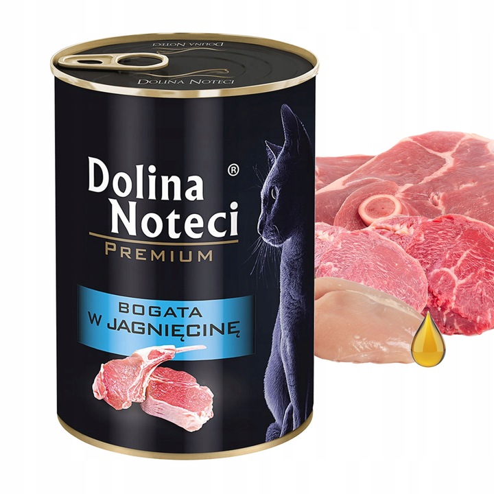 DOLINA NOTECI Premium Mokra karma dla kota Mix Smaków 16 x 400g bezzbożowa