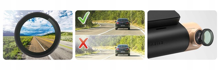 70mai filtr polaryzacyjny CPL do A500S A800S D08 D10 A200 A510