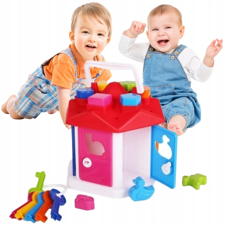 SORTER dla Dziecka ROCZNEGO Mądry Maluch Domek