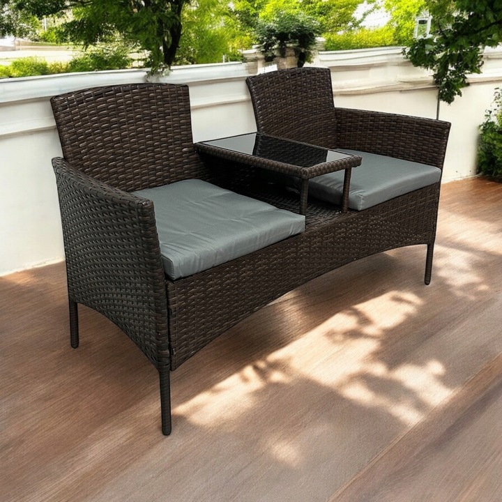 ZESTAW MEBLI OGRODOWYCH NM-03 MTG MEBLE OGRODOWE TECHNORATTAN BRAZ