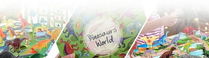 Kalendarz Adwentowy Świąteczny dla Dzieci 24 Dinozaury Kolejka Akcesoria