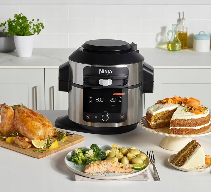 NINJA FOODI OL550EU 11 w 1 SmartLid multicooker, garnek, pieczenie, grill