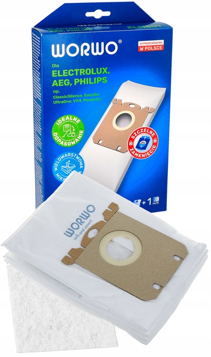 WORKI DO ELECTROLUX PHILIPS WORWO ELMB01K 16SZT