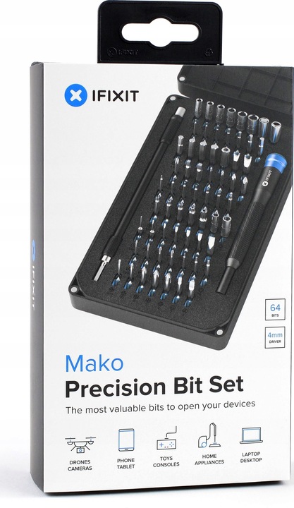 Zestaw narzędzi IFIXIT Mako Driver Kit 64 bit