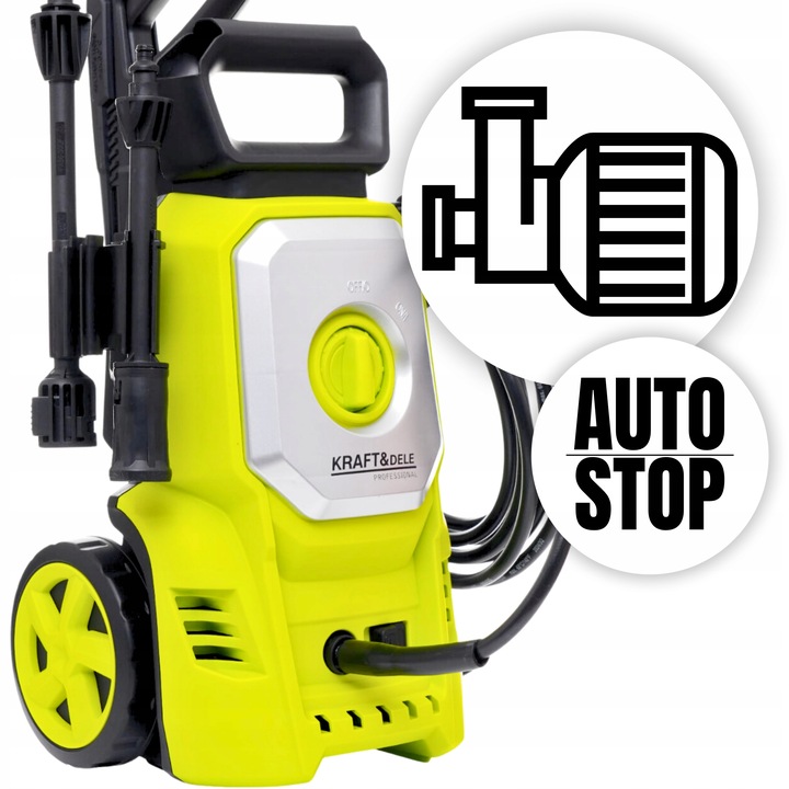 MYJKA CIŚNIENIOWA 250 BAR MOCNA POMPA INDUKCJA ZESTAW PŁYN KARCHER XL 2500W