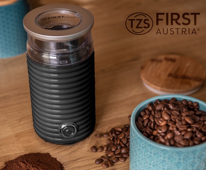 Młynek do mielenia kawy RETRO CZARNY First Austria