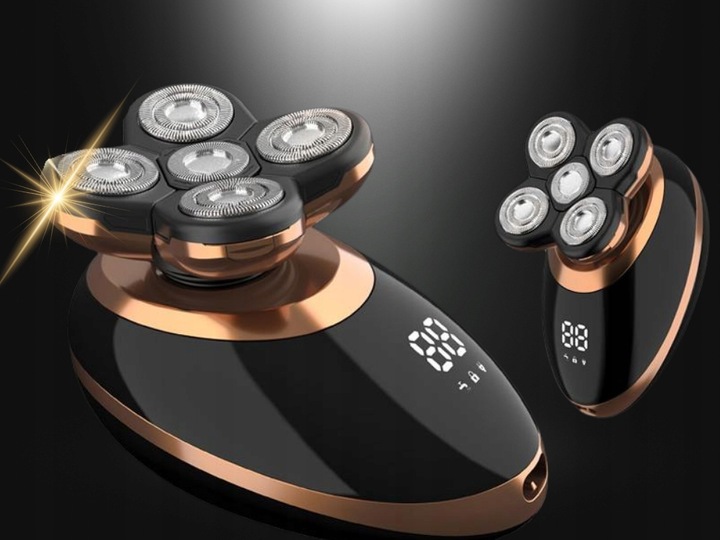 GOLARKA MĘSKA TR5-PRO TRYMER MASZYNKA DO BRODY GŁOWY TWARZY WŁOSÓW ALPHA