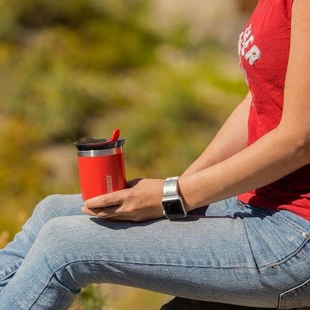 Kubek termiczny Octaroma Clasico 0,18L carmine red Wacaco