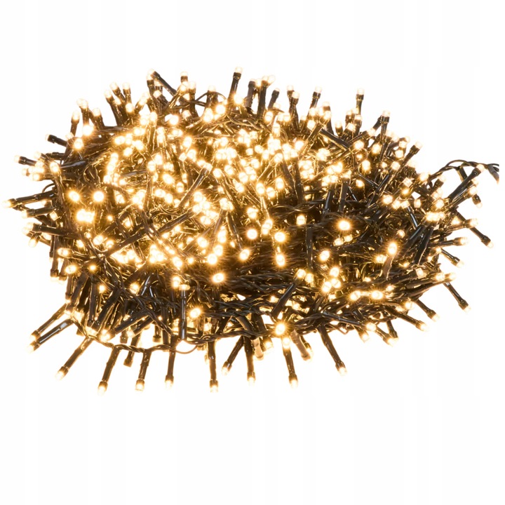 Lampki Świąteczne Zewnętrzne SOPLE Na Zewnątrz 14 m 720 LAMPEK SOLIDNE