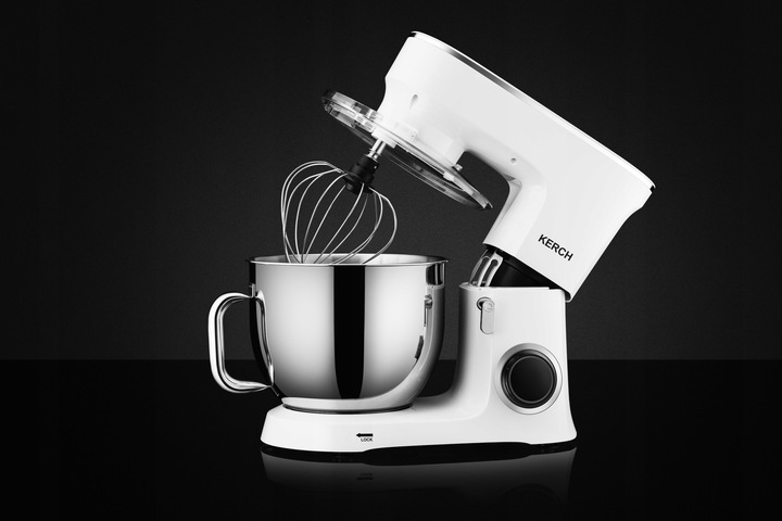 ROBOT KUCHENNY PLANETARNY MIKSER Z MISĄ KERCH BAKER WHITE 7L