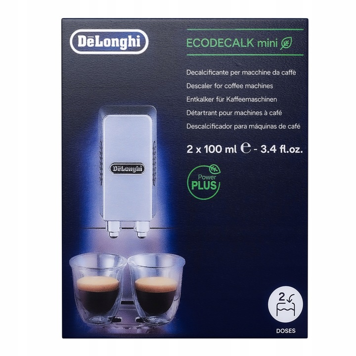 Odkamieniacz DeLonghi Ecodecalk Mini 4x 100ml do ekspresu Delonghi Dinamica