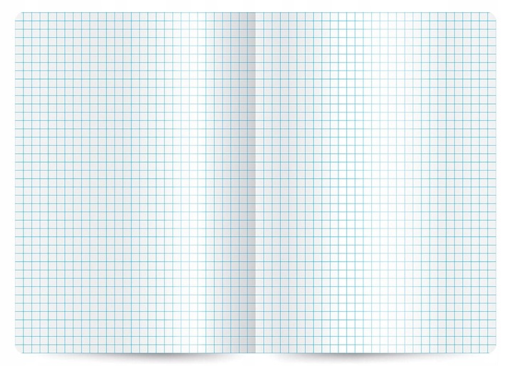 4 X ZESZYT A5 DLA DZIEWCZYNKI, 16 KARTEK, KRATKA, INTERDRUK, Brokat
