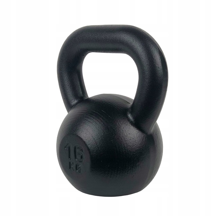 16 kg KETTLEBELL Kettle Odważnik HANTLA Żeliwna PL