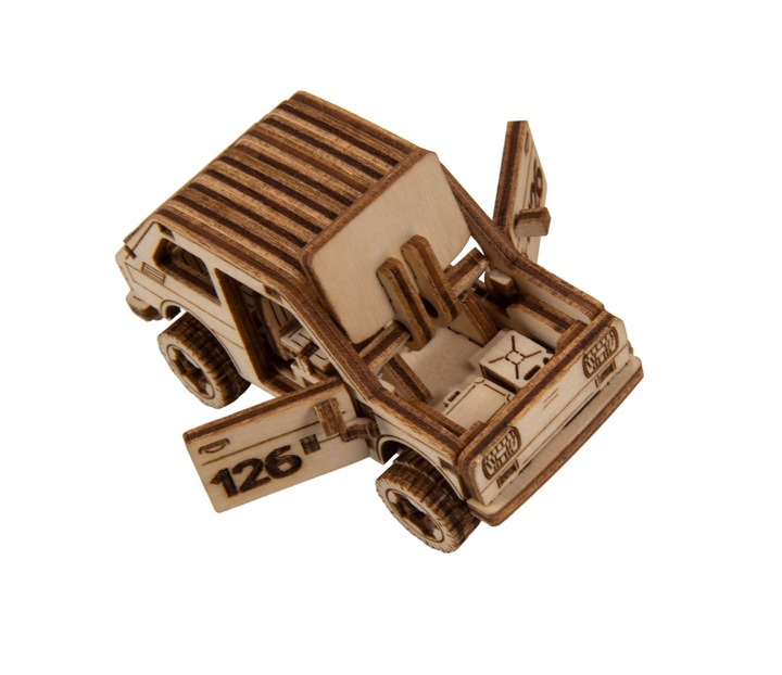 PUZZLE 3D MODEL DO SKLEJANIA TYPU MALUCH 126P