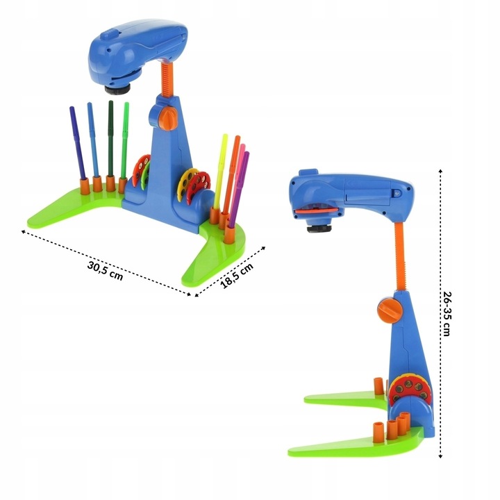 PROJEKTOR RZUTNIK DO RYSOWANIA LAMPKA 32 SLAJDY