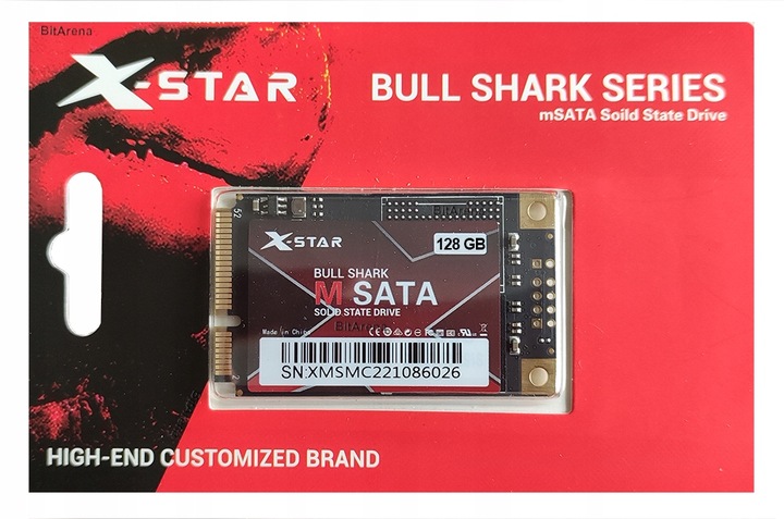 Dysk SSD X-Star Bull Shark 128GB mSATA
