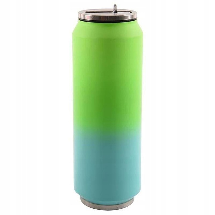 Kubek termiczny termos puszka stalowy bidon na napoje ciepłe zimne 700 ml