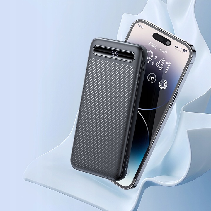 MCDODO POWERBANK 10000MAH Z WYŚWIETLACZEM 2X USB USB-C 2A 10W + KABEL USB-C