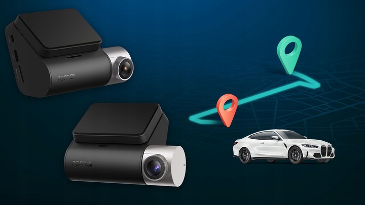 70mai Wideorejestrator A510 Kamera samochodowa HDR + moduł parking UP03