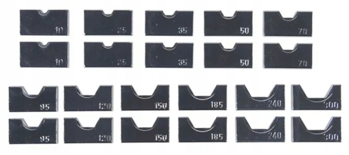 ZACISKARKA PRASKA HYDRAULICZNA DO KABLI TULEJEK 16-300 MM 120KN