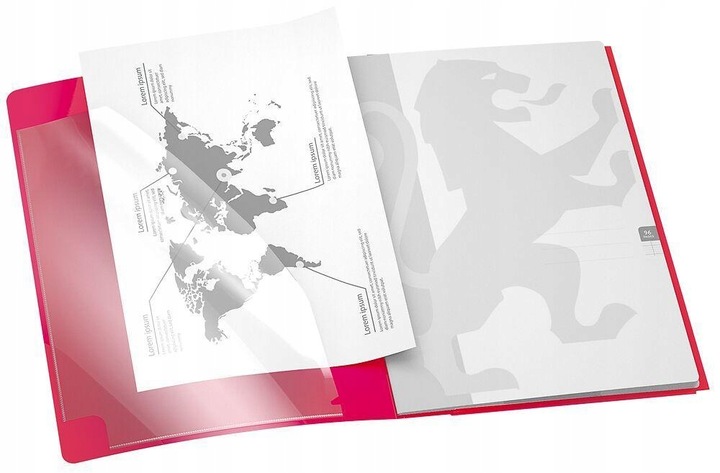 Zeszyt z okładką PP A4 60 kartek w kratkę OXFORD Easybook ZESTAW 8 kolorów