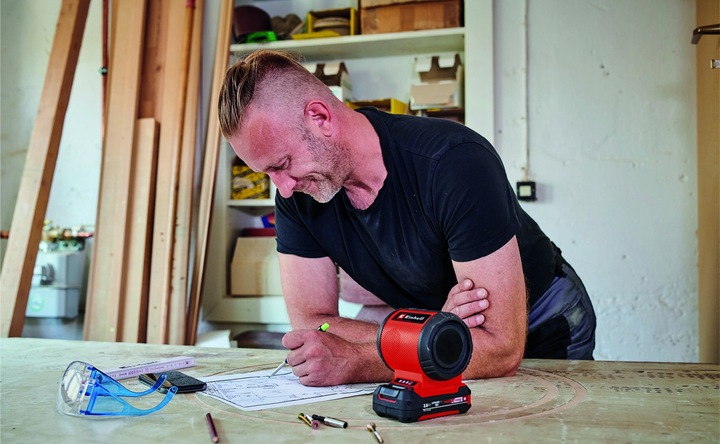 GŁOŚNIK BEZPRZEWODOWY EINHELL TC-SR 18 Li Solo