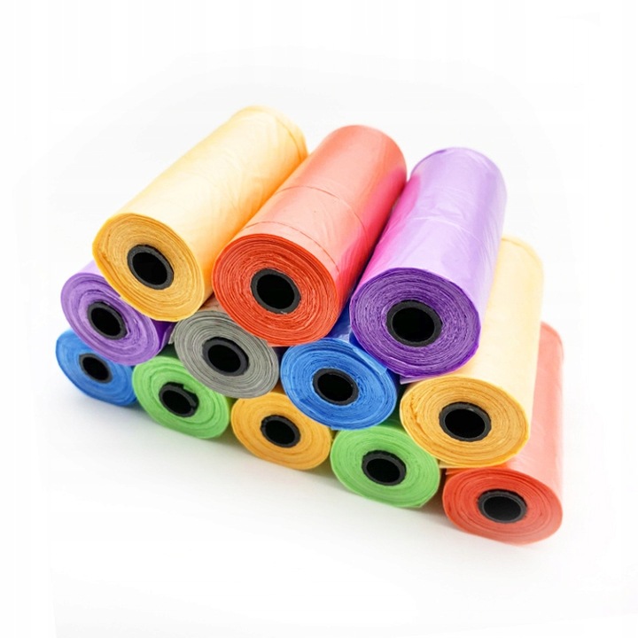 WORECZKI TOREBKI DLA PSA WORKI NA PSIE ODCHODY KUPY MOCNE 1800szt