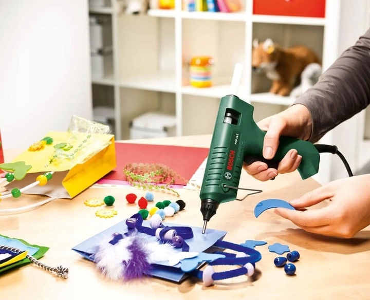 Pistolet Do Kleju Na Gorąco Bosch PKP 18 E + Klej