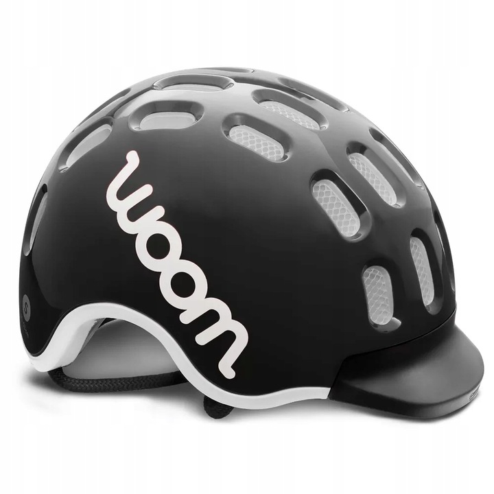 KASK ROWEROWY WOOM KIDS XS CZARNY