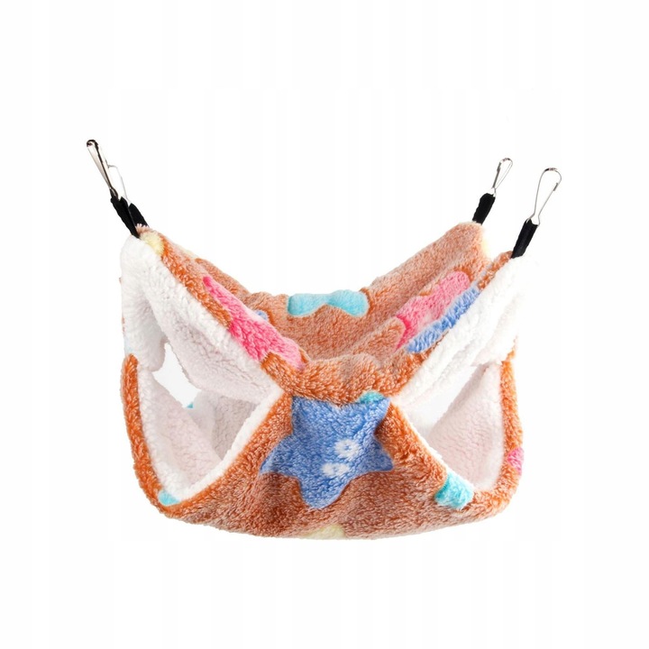 Łóżko hamakowe dla chomika Zagraj w dwuwarstwową pościel Miękkie spanie