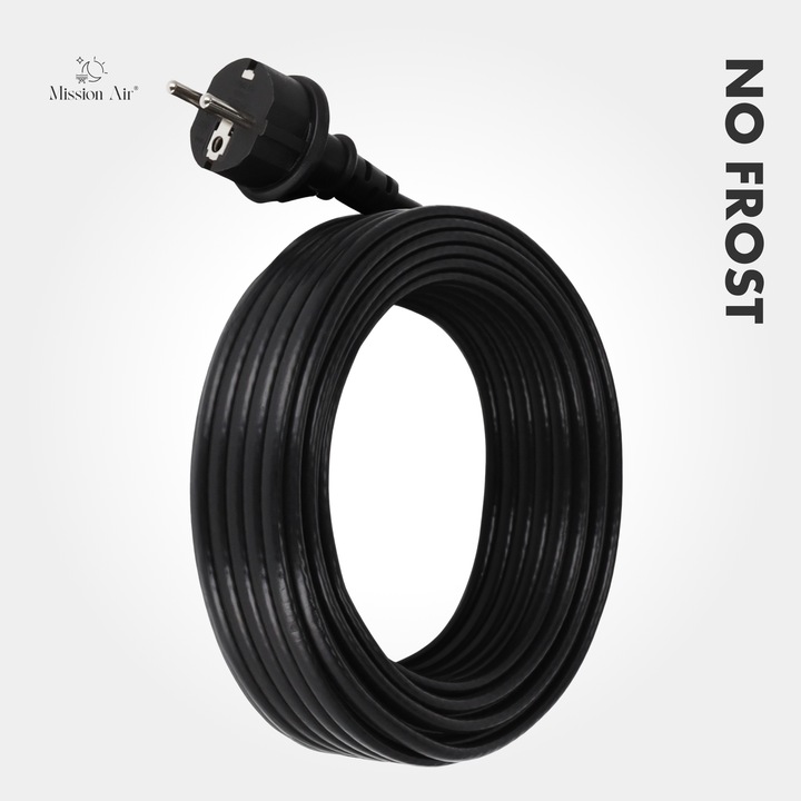 KABEL GRZEWCZY PRZEWÓD GRZEJNY Z TERMOSTATEM do rur rynny dachu 16W/m | 3M