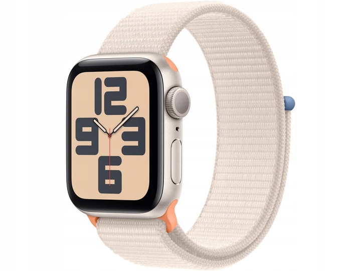 Apple Watch SE (Gen. 2) GPS 40 mm OLED Wi-Fi NFC 5 ATM Starlight Sport Loop
