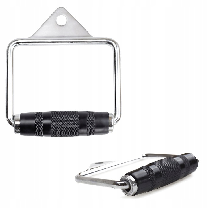 POJEDYŃCZY UCHWYT CHROMOWANA STAL GUMOWY UCHWYT SOLIDNY WYTRZYMAŁY HMS