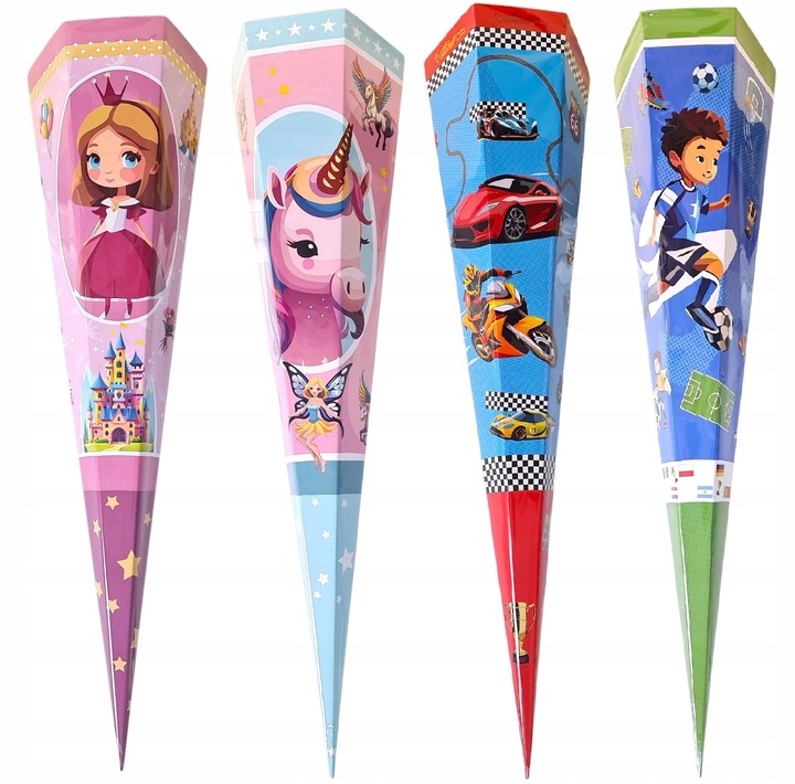 TYTA pierwszoklasisty róg obfitości bardzo duży 83cm, JEDNOROŻEC