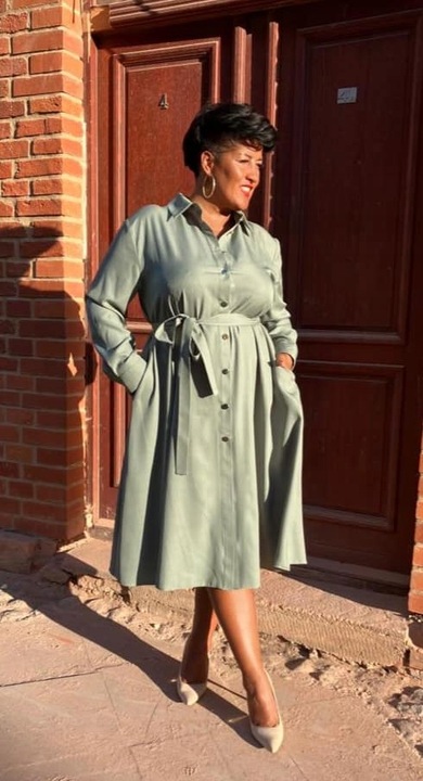 SUKIENKA SZMIZJERKA SHINE plus size