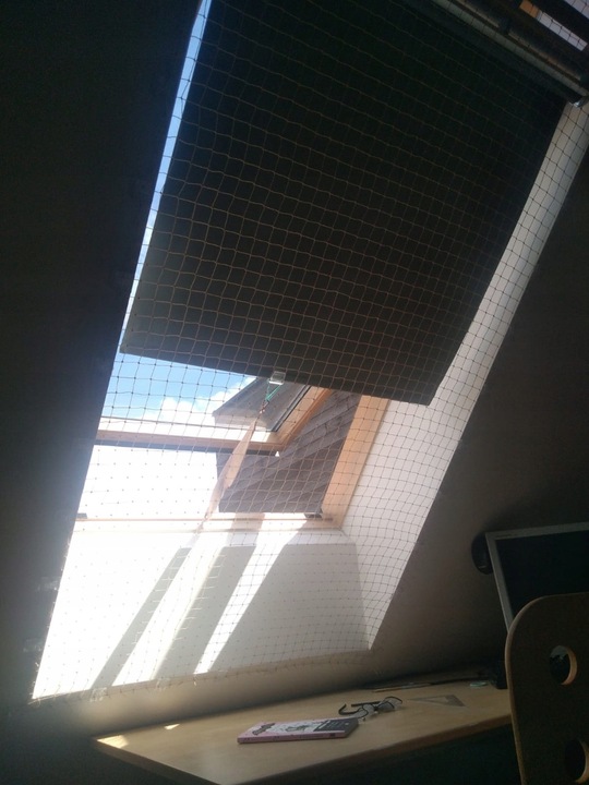 ZESTAW SIATKA NA BALKON 6x3m NA GOŁĘBIE PRZECIW PTAKOM MONTAŻ BEZ WIERCENIA