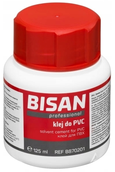 KLEJ PRZEZROCZYSTY DO ŁĄCZENIA PLASTIKU PCV 125ml