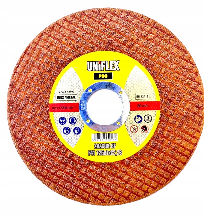 Paczka Tarcz do cięcia Metalu / INOX 125x1x22 PRO