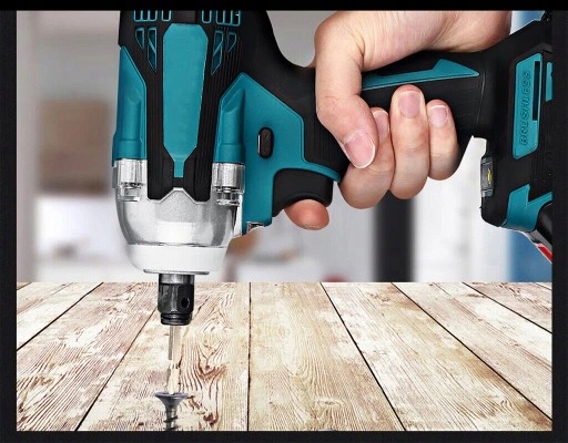 AKUMULATOROWY KLUCZ UDAROWY BEZSZCZOTKOWY 650Nm 1280W + 3x BATERIA 18V