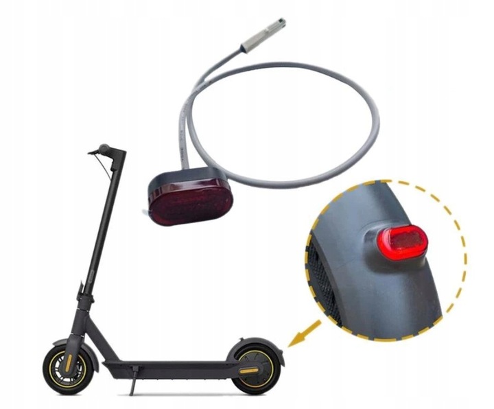 Lampka światełko światło tylne LED Ninebot Max G30