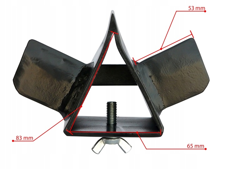 KLIN KRZYŻAKOWY DO ŁUPARKI DREWNA NAC WSE 200-4-37-NH / 200-7-52-NH 4/7 TON