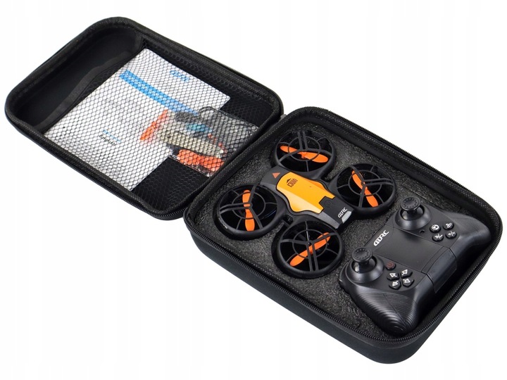 DRON TURBO KAMERA FULL HD PODGLĄD WIFI AKROBACJE FUTERAŁ AKUMULATOR OSŁONY