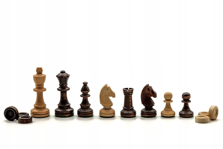 Szachy+ Backgammon+Warcaby duże/ Tryktrak