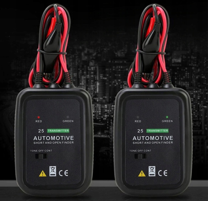 TESTER MIERNIK CIĄGŁOŚCI PRZEWODÓW KABLI PRZEWODÓW DUOYI DY25