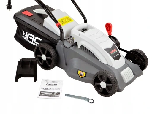 KOSIARKA ELEKTRYCZNA NAC LE14-34-PI-G 1400 W INDUKCJA MULCZOWANIE 34 CM