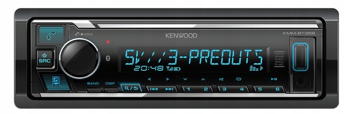 Kenwood KMM-BT358 Radio samochodowe Bluetooth MP3 USB AUX VarioColor