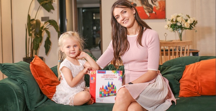 KLOCKI MAGNETYCZNE KAFELKI ZESTAW XXL 100 EL PICASSO RAINBOW MAGNETIC TILES