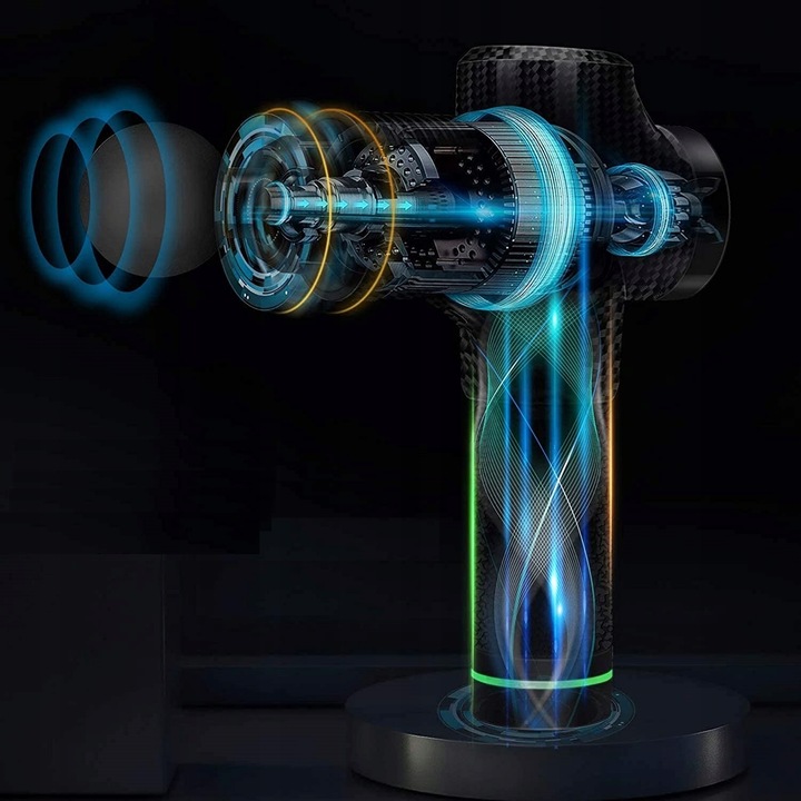 Pistolet wibrujący do masażu MASAŻER ręczny (E066)